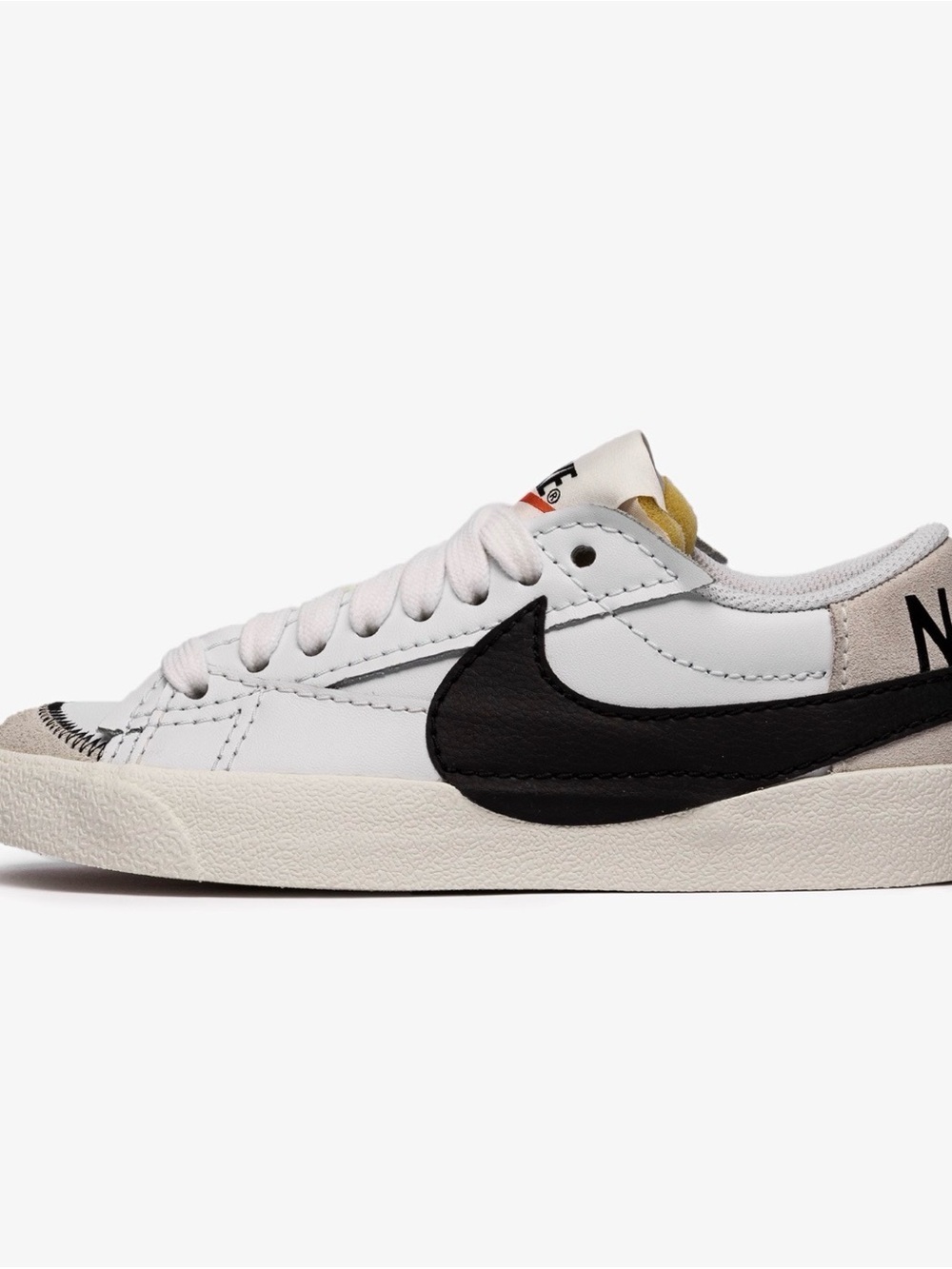 Nike Blazer Low ’77 Jumbo White Black Volt Women’s Sneakers